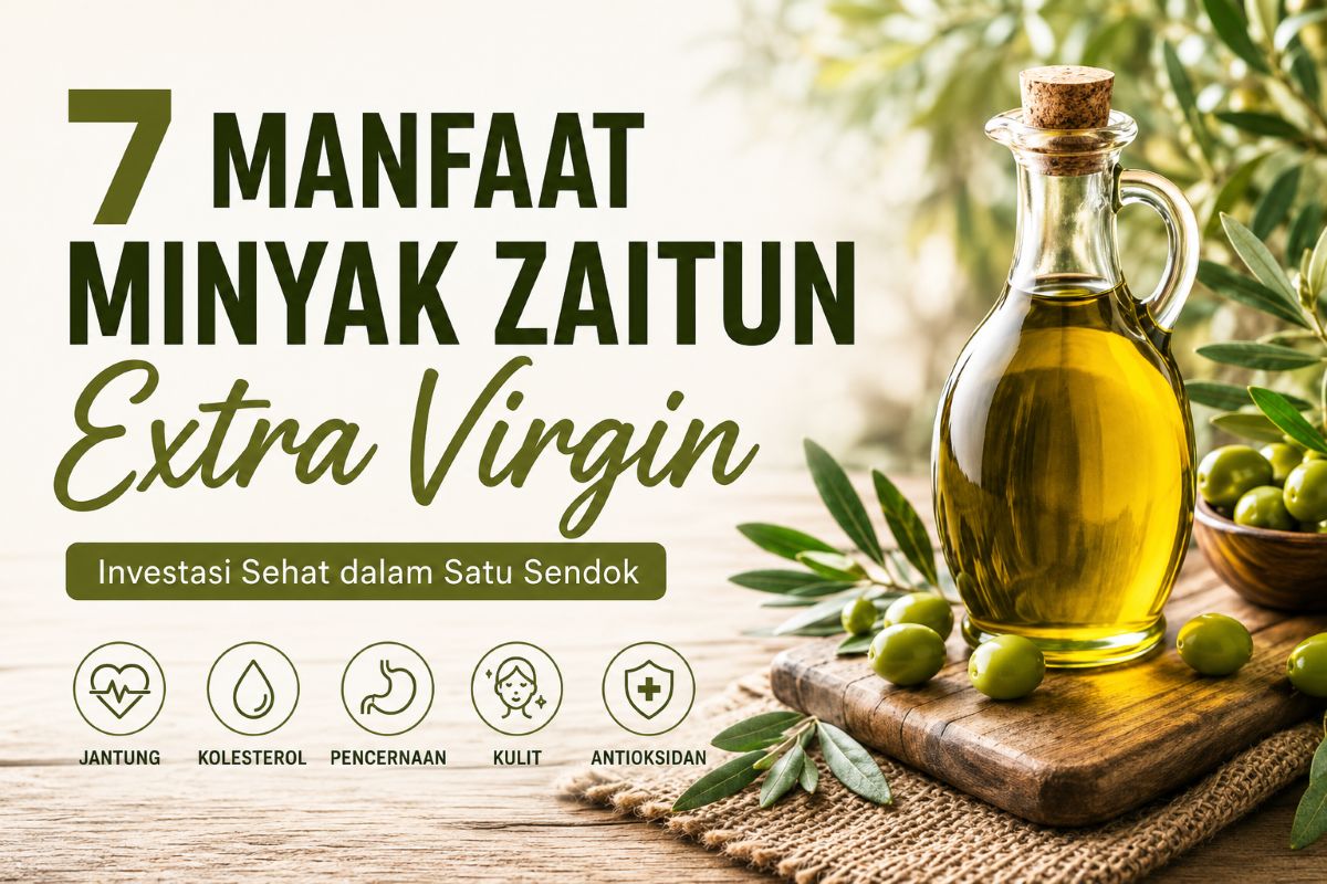 7 Khasiat Minyak Zaitun