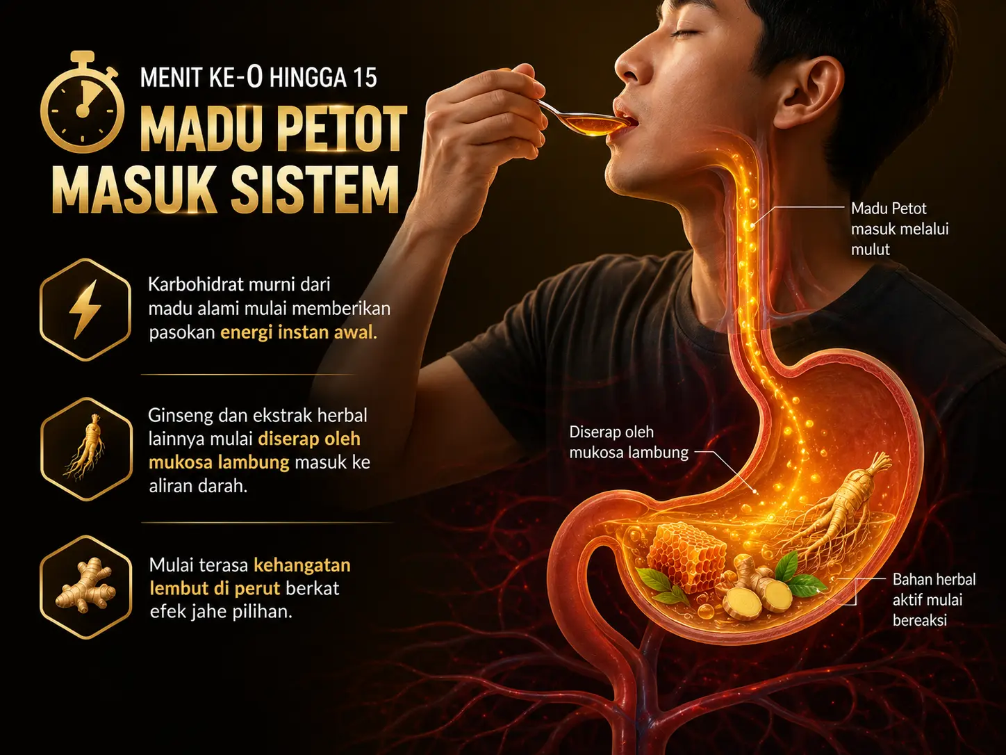Cara Kerja Madu Petot ke-1