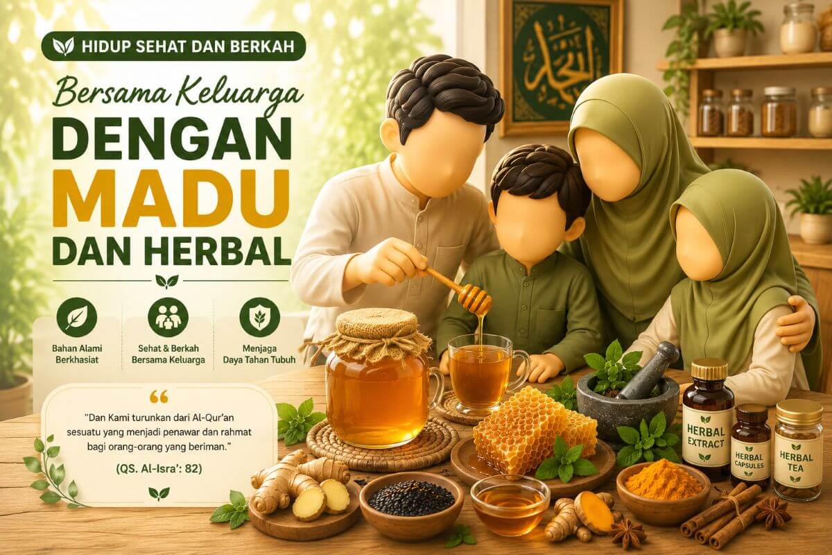 Tendamuslim Manfaat Madu dan Herbal untuk Keluarga Muslim