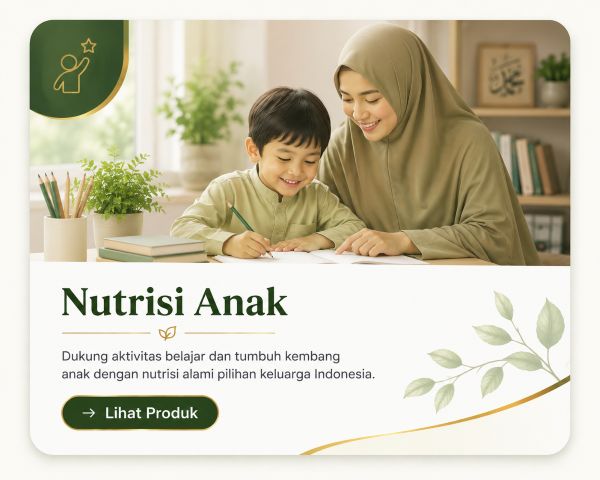 Pilihan Herbal untuk Nutrisi Anak Tendamuslim